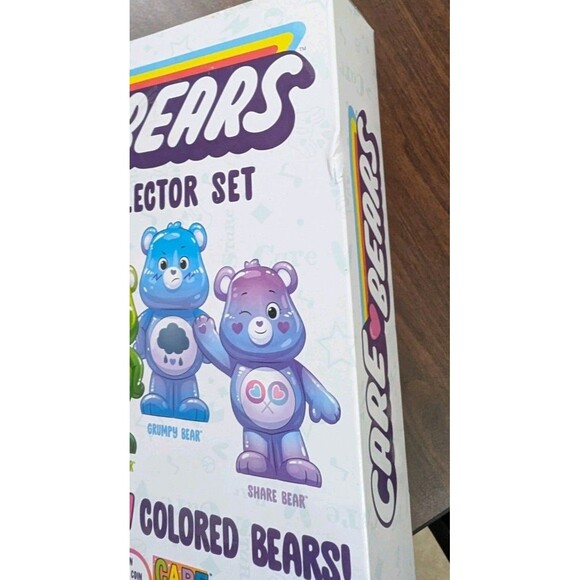 Care Bears Rainbow Shine Collector Set — Walmart Exclusive 5-Fig Mini Bears 2020 - Picture 8 of 8